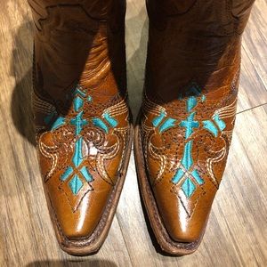 Size 7.5 NNW Circle G Boots